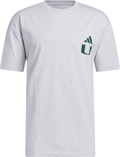 University of Miami Hurricanes adidas Basketball Short Sleeve T-Shirt