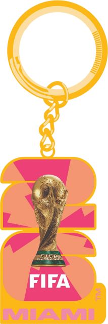 2026 FIFA World Cup Miami Keychain