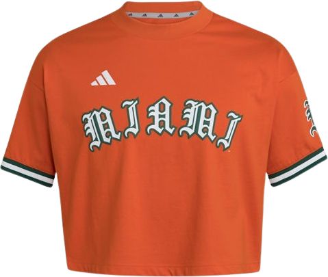 University of Miami Women's Cropped Jersey