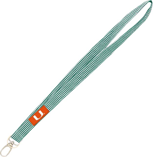 University of Miami 3/4'' Lanyard