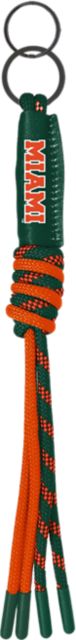 University of Miami Knotted Loop Keychain