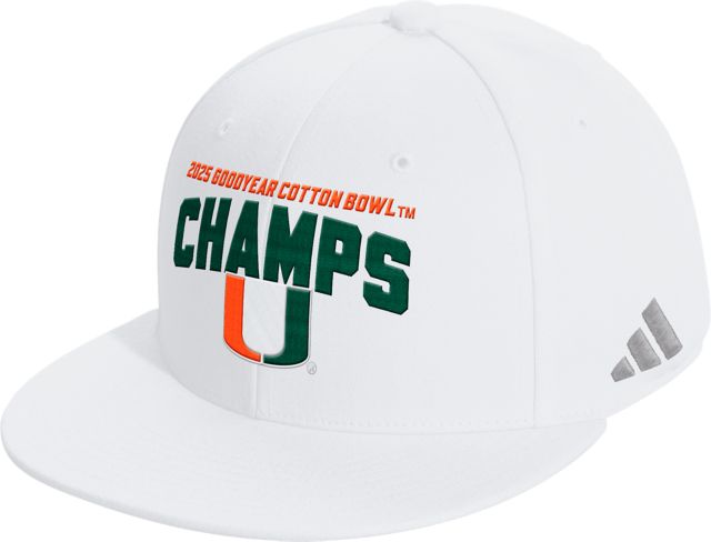 University of Miami Hurricanes Football 2025 Cotton Bowl Champions Cap