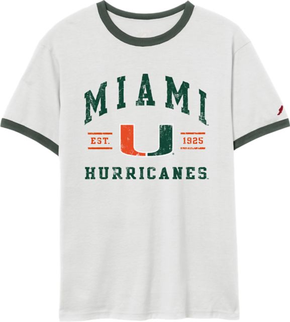 University of Miami Hurricanes Ringer Short Sleeve T-Shirt
