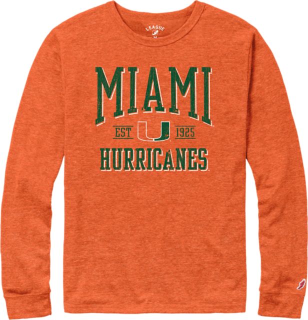 University of Miami Hurricanes Long Sleeve T-Shirt