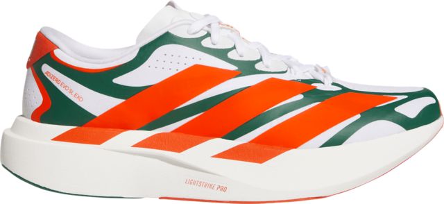 University of Miami Hurricanes Adizero EVO SL Shoe