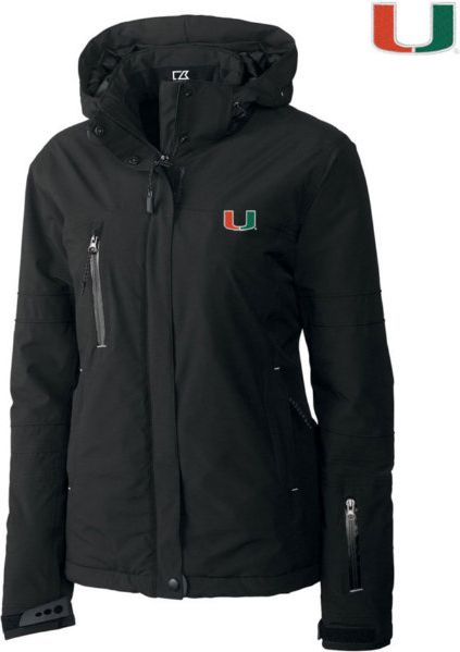 University of Miami Women's WeatherTec Sanders Jacket - ONLINE ONLY