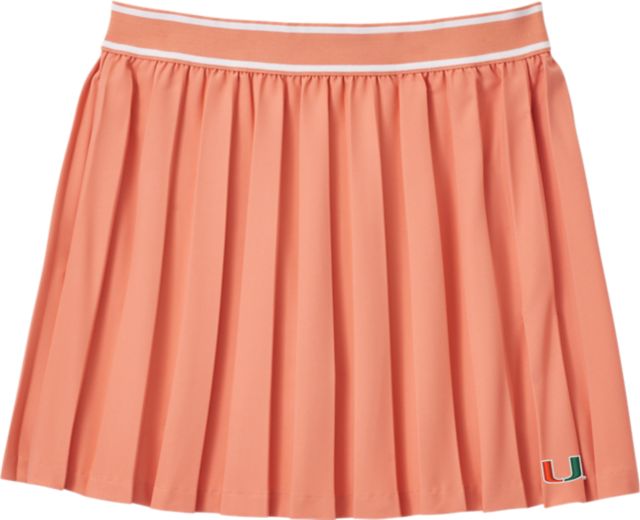 University of Miami Women's Mickey Pleated Skort
