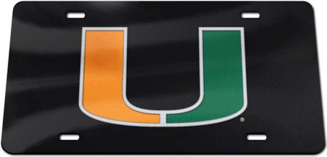 University of Miami License Plate