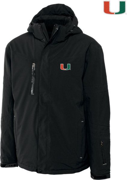 University of Miami WeatherTec Sanders Jacket - ONLINE ONLY