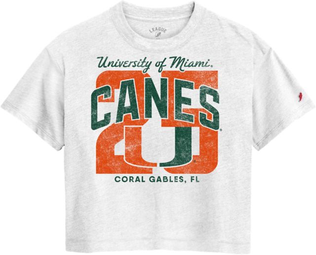 University of Miami Hurricanes Women's Midi Short Sleeve T-Shirt