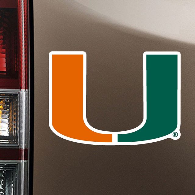 University of Miami 4'' x 4'' Magnet