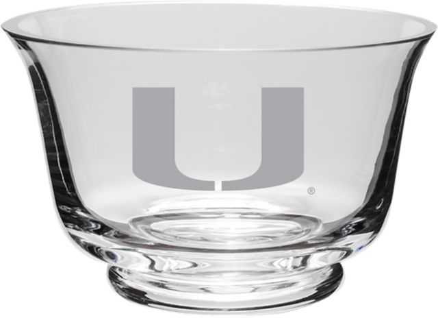 University of Miami Crystal Revere Bowl