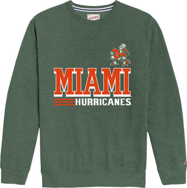 University of Miami Hurricanes Crewneck Sweatshirt
