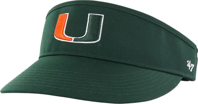 University of Miami Cotton Adjustable Visor