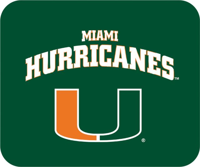 University of Miami Hurricanes Mouse Pad