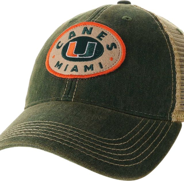 University of Miami Hurricanes Patch Trucker Cap