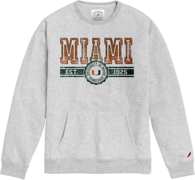 University of best sale miami crewneck