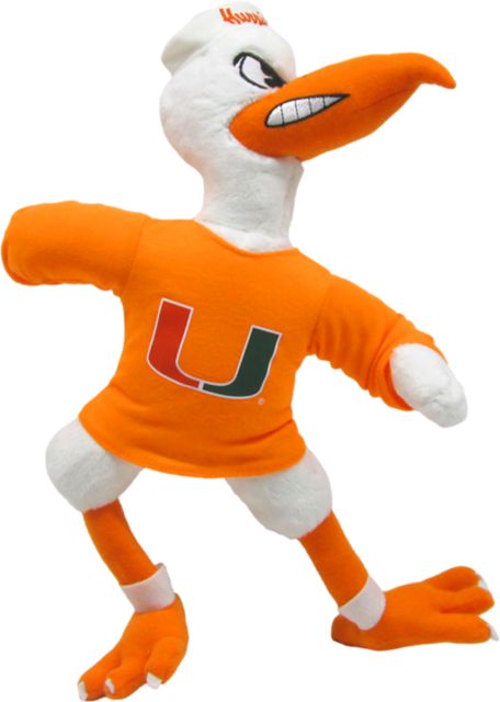 University of Miami 8'' Plush Ibis