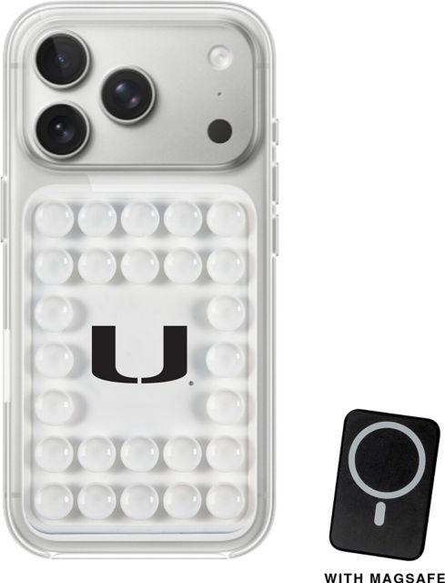 University of Miami Silicone Holder with MagSafe