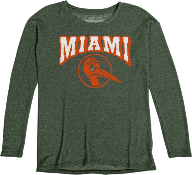 Men's Champion Green Miami Hurricanes Alumni Logo Pullover Hoodie Size: Extra Small
