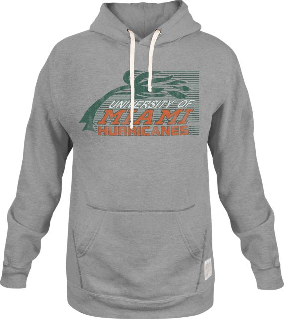 University of Miami Vault Softee Hooded Sweatshirt