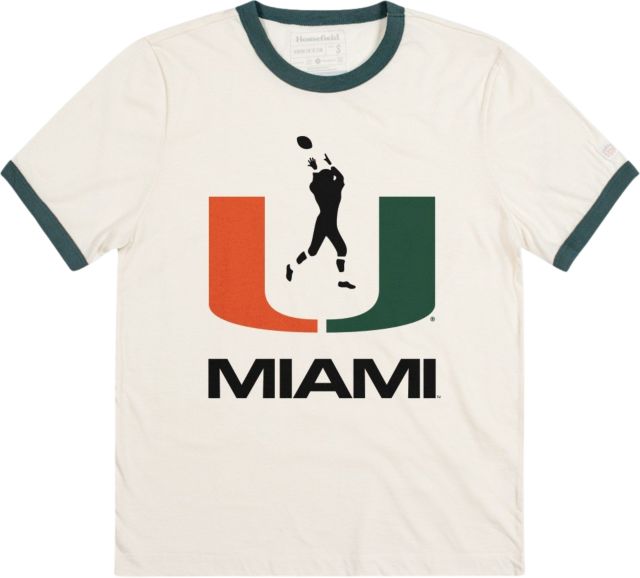 University of Miami Ringer Short Sleeve T-Shirt