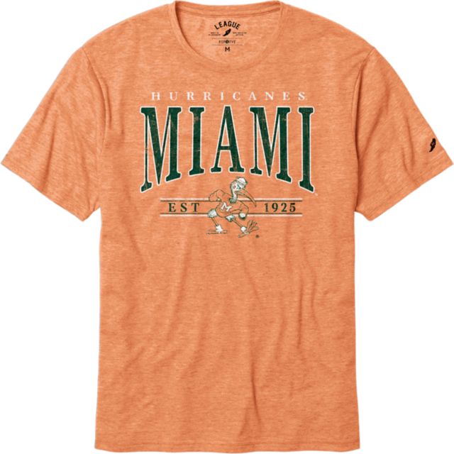 Lids Miami Hurricanes Homefield Vintage It's All About the U T-Shirt -  Heathered Orange