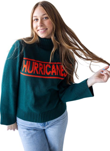 University of Miami Women's Sweater