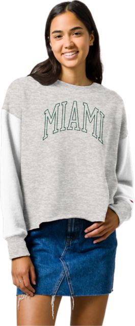 University of Miami Women's Reverse Fleece Oversized Midi