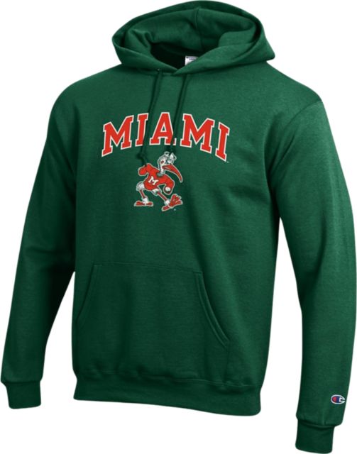 University of store miami champion sweatshirt