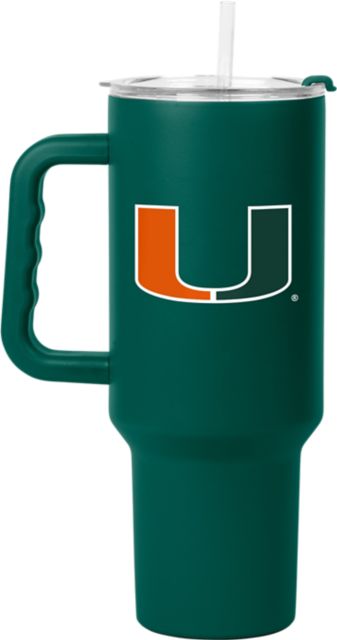University of Miami 40 oz. Handle Tumbler