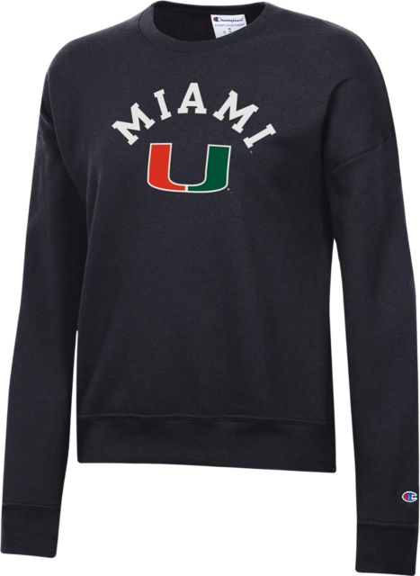 University of Miami Hurricanes Women's Crewnneck Sweatshirt