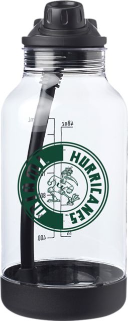 University of Miami Hurricanes 64 oz. Brewster Sports Bottle