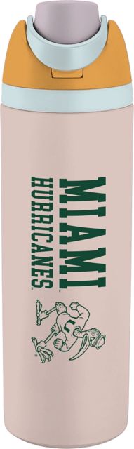 University of Miami Hurricanes 24 oz. Sports Water Bottle