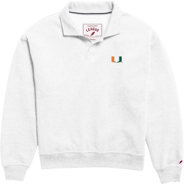 University of Miami Women's Collared Pullover