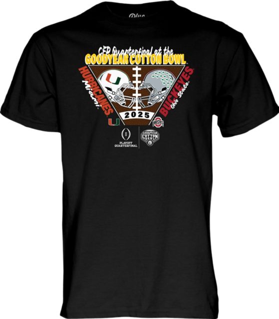 University of Miami 2025 2 Team Bowl Short Sleeve T-Shirt