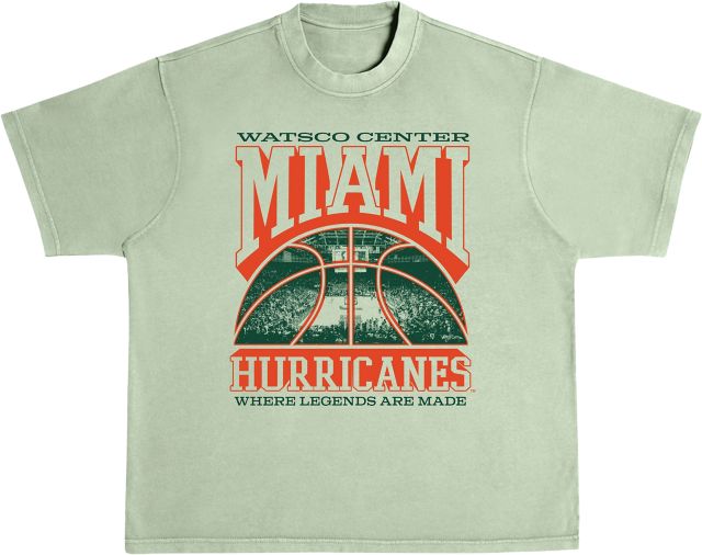 University of Miami Hurricanes Basketball Vintage T-Shirt
