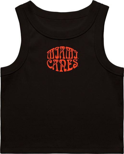 University of Miami Women's Rib Tank Top - ONLINE ONLY