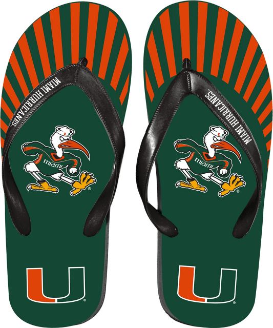 miami hurricane sandals