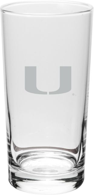University of Miami 10 oz. Highball