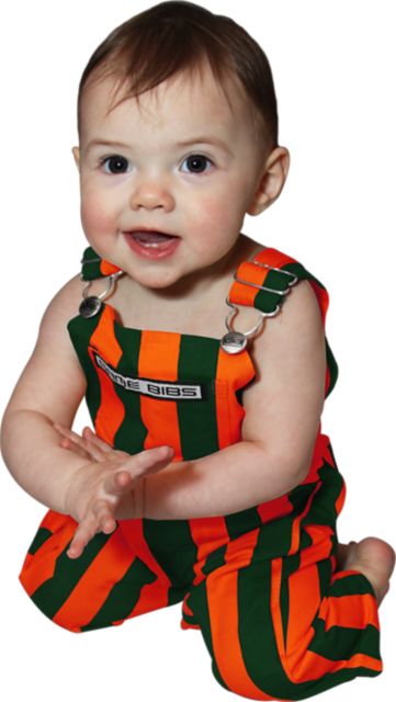 University of Miami Infant Game Bib Overall