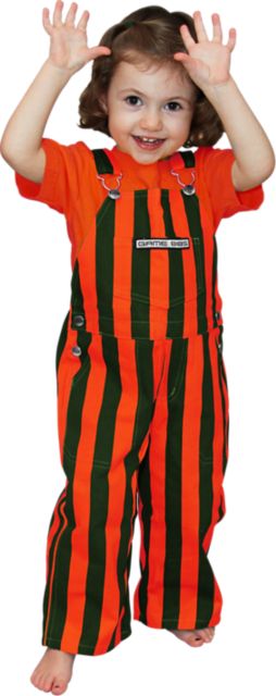 University of Miami Toddler Game Bib Overall