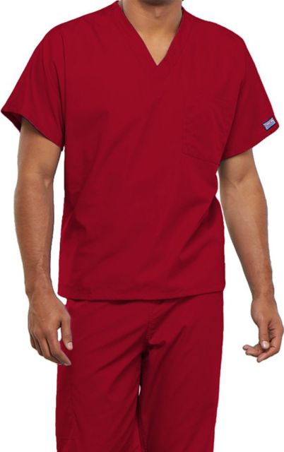 Unisex 1-Pocket V-Neck Scrub Top EXTENDED SIZES