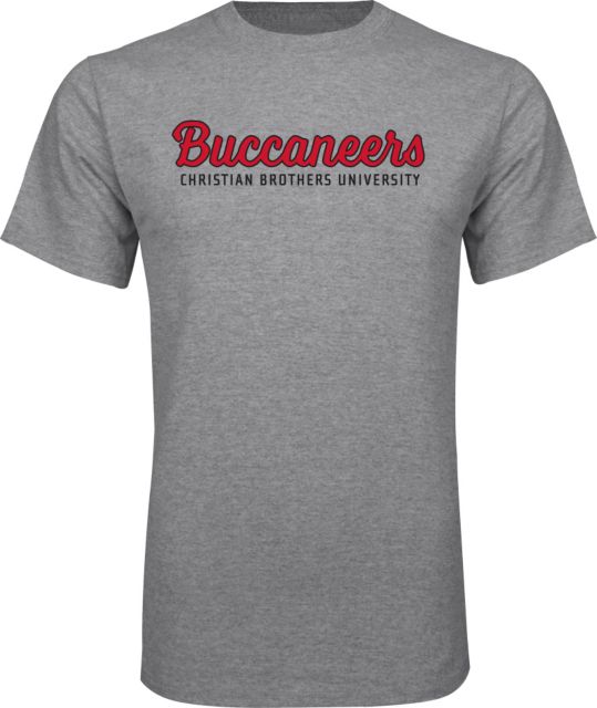 : Christian Brothers University Official Buccaneers Unisex Youth  T Shirt,Athletic Heather, Small : Sports & Outdoors