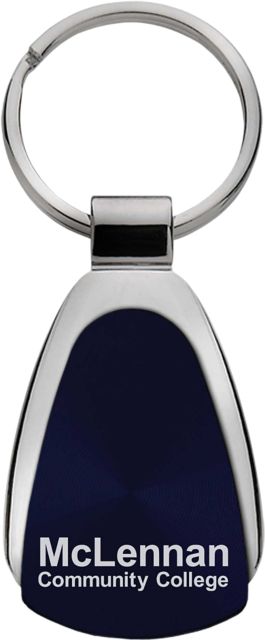 McLennan Community College Teardrop Keychain