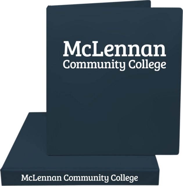 McLennan Community College 1'' Vinyl Binder