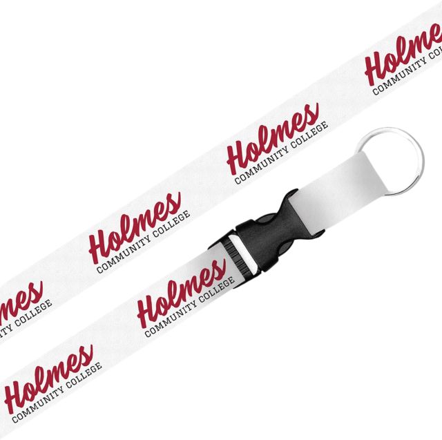 Holmes Community College Lanyard with Buckle