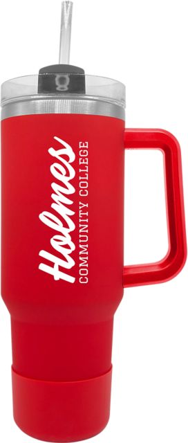 Holmes Community College 40 oz. Straw Tumbler