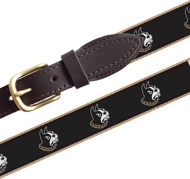 Wofford College Terriers Ribbon Belt