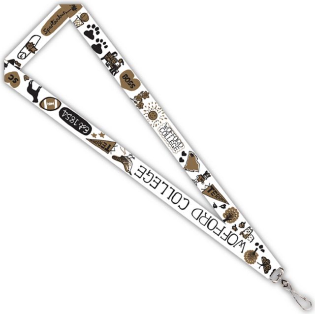 Wofford College 3/4'' Lanyard